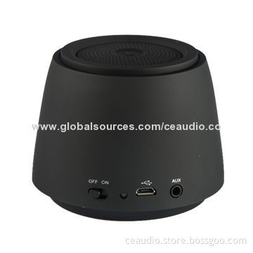 Novelty Bluetooth Speaker with Micro USB, Plastic Injection Finishing, Aux-in, Promotional Gifts